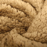 Curly Teddy Light Mocha Brown