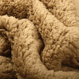 Curly Teddy Light Mocha Brown