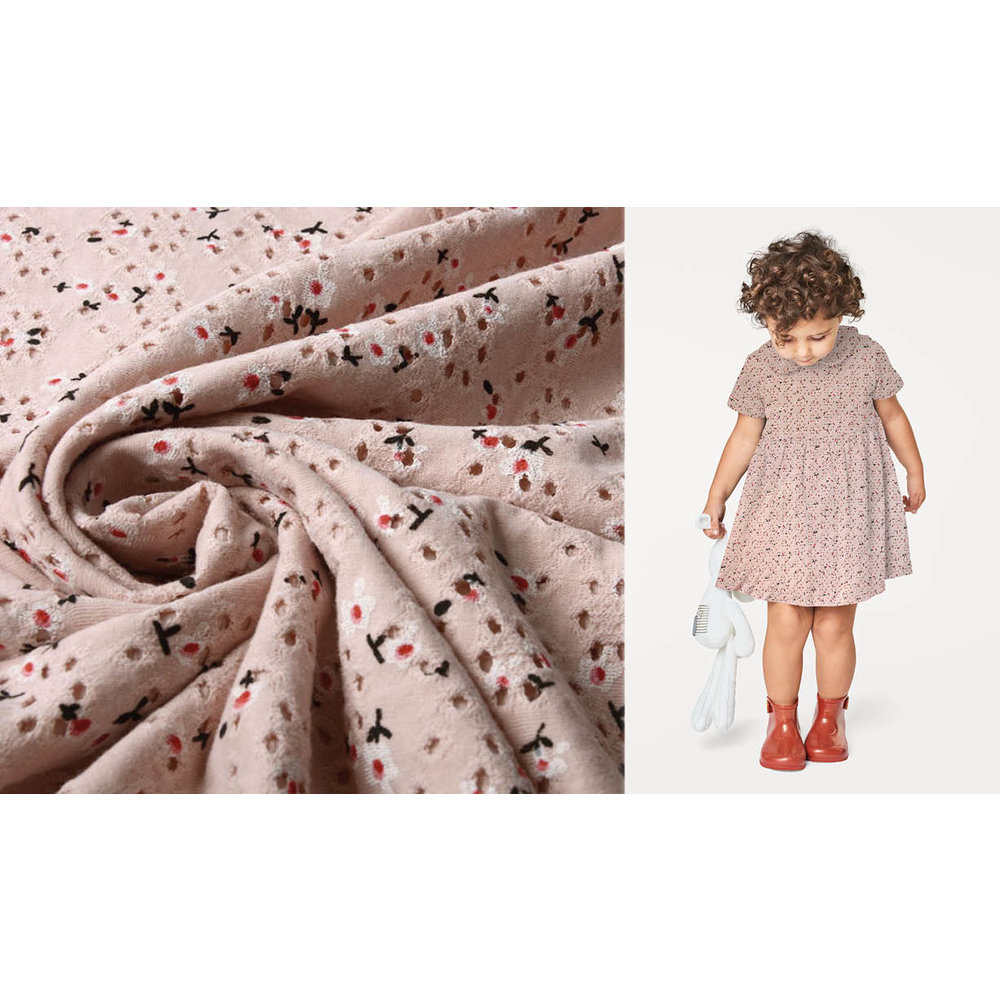 Naturino Cocoon-pantoffels voor de eerste stappen, Poeder roze, 20 EU