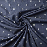 Bedrukte Jeans Puck Donker Blauw