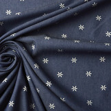 Printed Jeans Puck Dark Blue