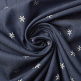 Printed Jeans Puck Dark Blue