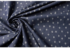 Printed Jeans Margarita Dark Blue