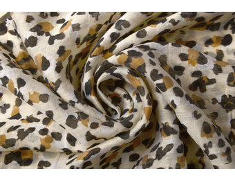 Zijde Tencel Panter Swipes