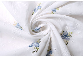 Embroidery Cotton Fien White