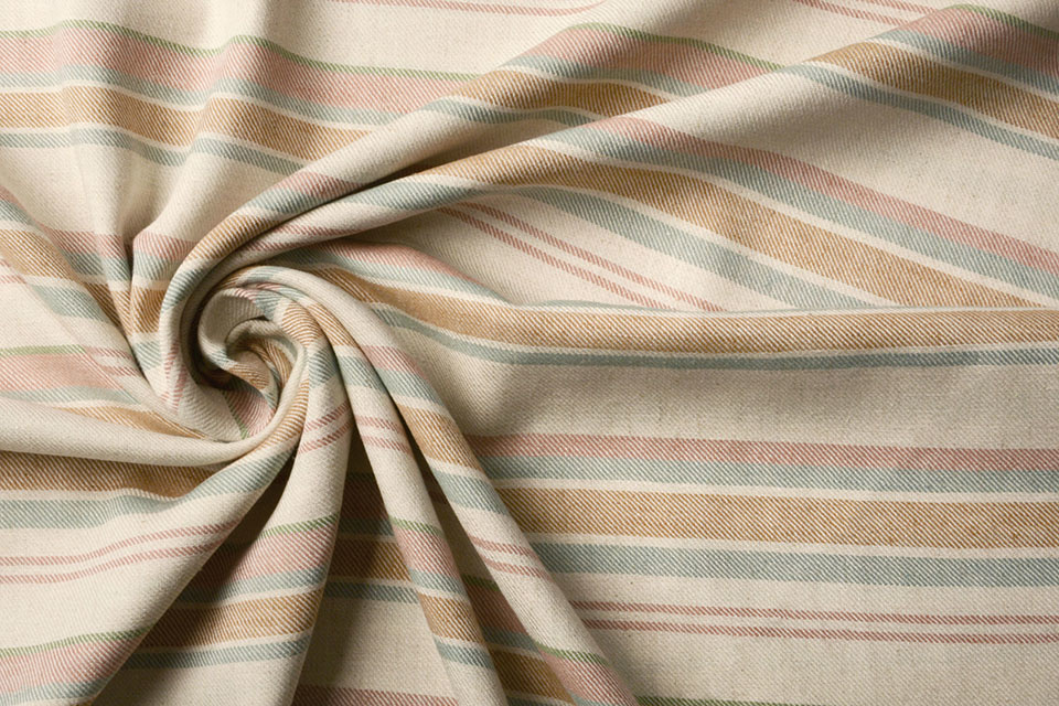 Viscose Linnen Strepen
