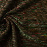 Lurex Pleated Green Red