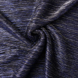 Lurex Pleated Royal Blue Silver
