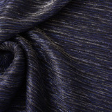 Lurex Pleated Royal Blue Silver