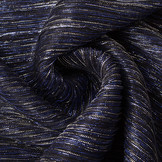 Lurex Pleated Royal Blue Silver