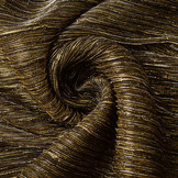 Lurex Pleated Gold Silver