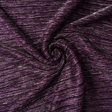 Lurex Pleated Purple Silver