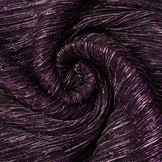 Lurex Pleated Purple Silver