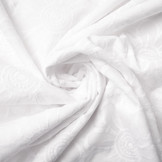 Embroidery Cotton Fleur White