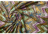 SpitzenStoff ZigZag Multi