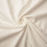 Broderie Katoen Eva Creme