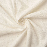 Broderie Katoen Lauren Creme