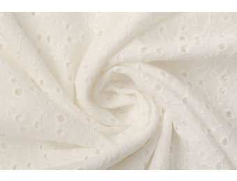 Embroidery Cotton Cato Creme