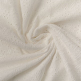 Broderie Katoen Esmee Creme