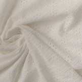 Broderie Katoen Esmee Creme