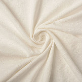 Embroidery Cotton Charlie Creme