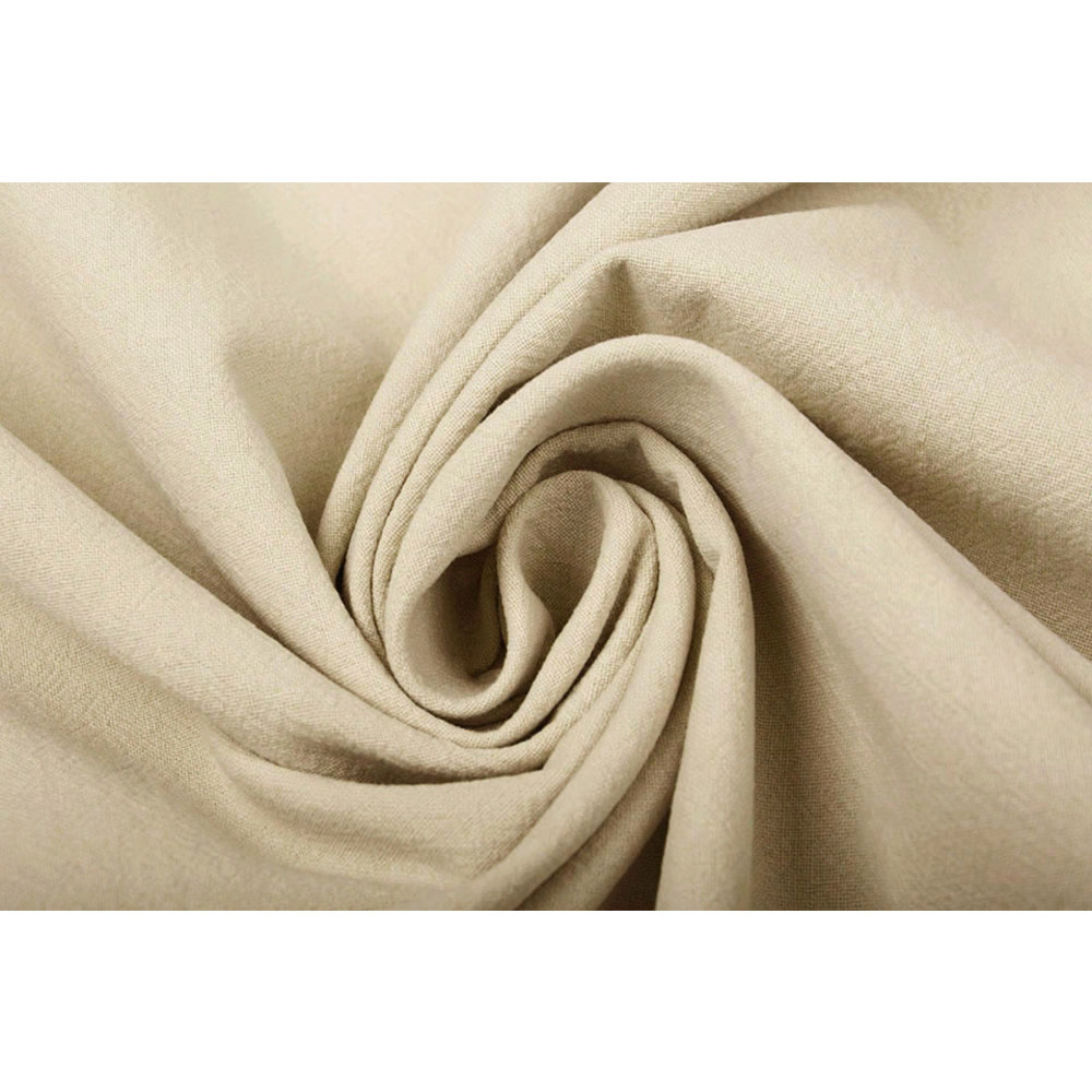 Jotex Colour bedhoes, 100% hoogwaardig biologisch katoen, bedrok, hoogte 45 cm, grijsbeige, 180 x 200 cm