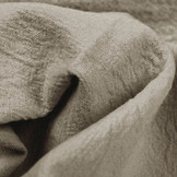 100% Gewassen Katoen Taupe