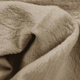 100% Washed Cotton Dark Beige