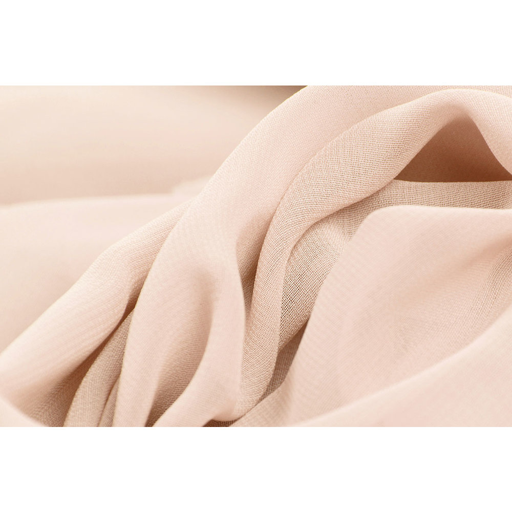 Champagne sale chiffon fabric