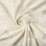 SpitzenStoff Häkeln Chloe Off-White