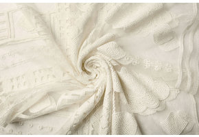 SpitzenStoff Häkeln Chloe Off-White