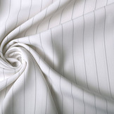 Terlenka 4-Way Stretch Off-White Strepen