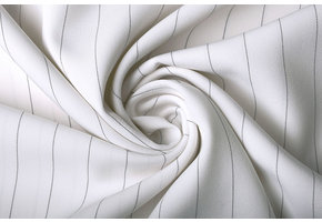 Terlenka 4-Way-Stretch Off-White Streifen