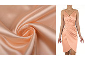 Stretch Satin Peach