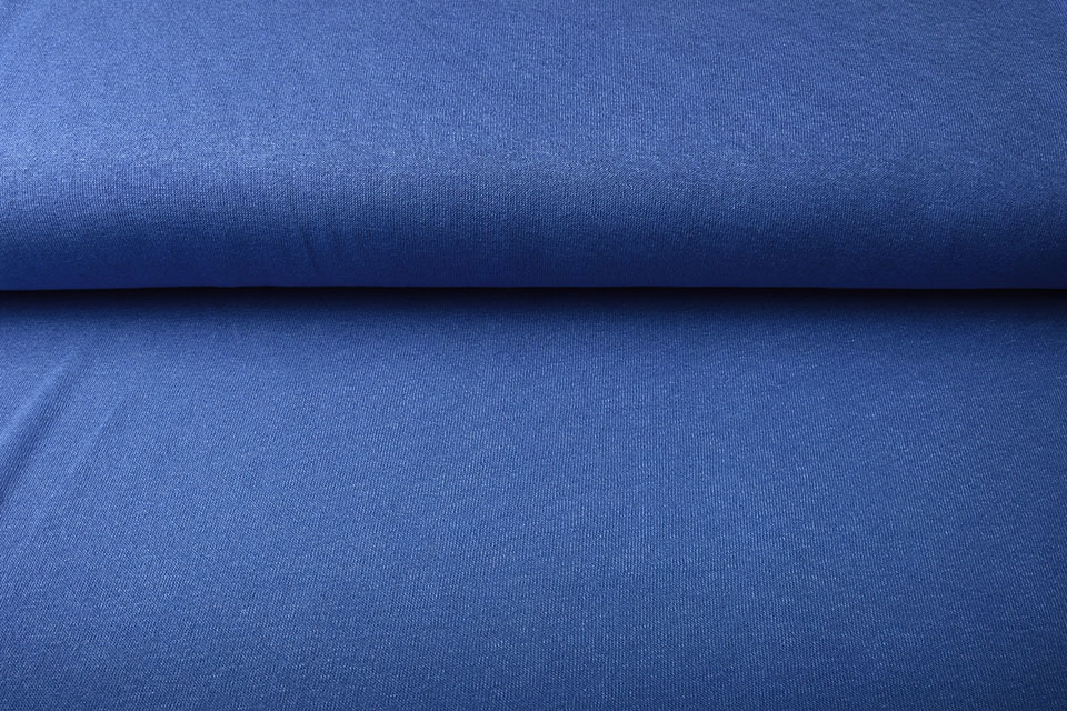 Voile Jersey Blau