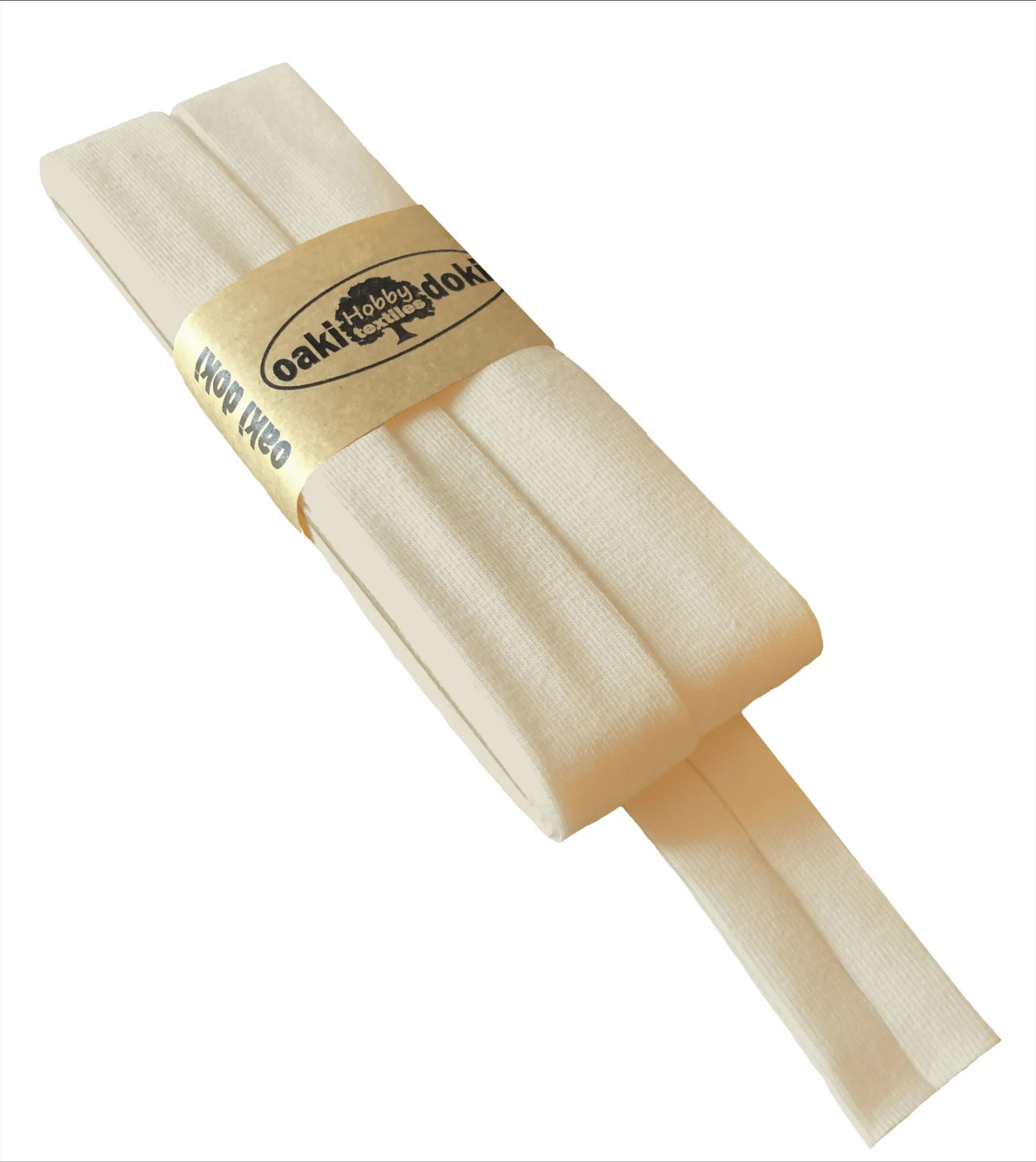 Jersey Bias Binding Ivory