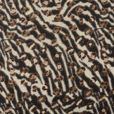 Fine Crêpe Animal print Black