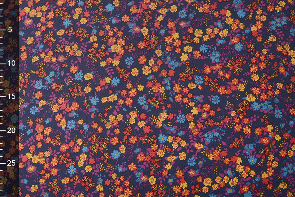 Fijne Crêpe Viola Multi 2