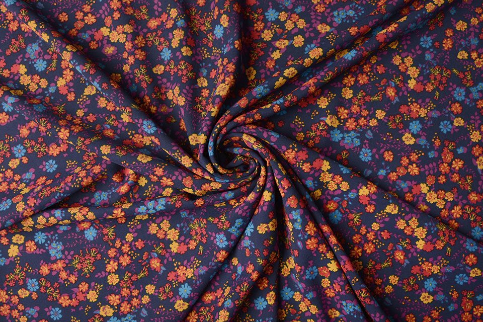 Fine Crêpe Viola Multi 2
