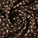 Fijne Crêpe Pebbel Zwart