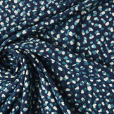 Feiner Crêpe Pebbel Blau