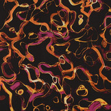 Fine Crêpe Mistari Fuchsia