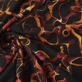 Feiner Crêpe Mistari Fuchsia