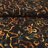 Fine Crêpe Mistari Emerald green