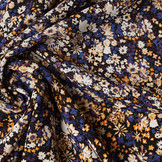 Fijne Crêpe Fleurs Multi 1