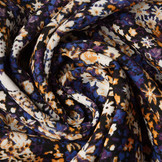 Fine Crêpe Fleurs Multi 1