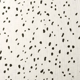 Double Gauze Fabric Dalmatian Off-White