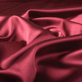 Stretch Satijn Bordeaux