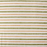 Digital Cotton Jersey Strepen Mosgroen Beige