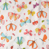 Digital Cotton Jersey Kleurrijke Vlinders